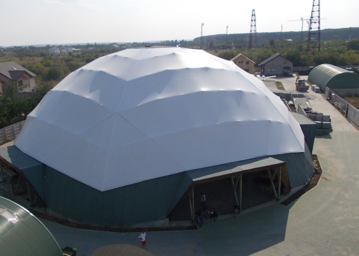 Igloo Saftica - Largest Geodesic Dome in Romania
